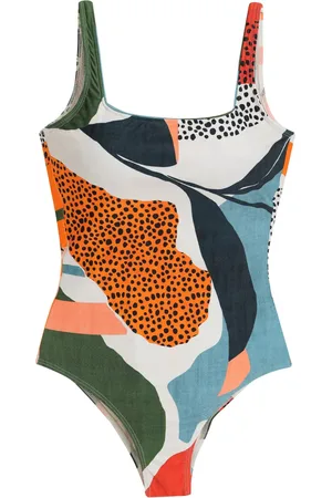 Lygia & Nanny Hapuna abstract-print swimsuit