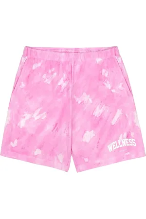 Sporty & Rich Wellness tie-dye shorts