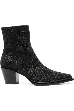 Jimmy Choo Cece Ab 60mm glitter ankle boots