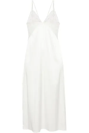Fleur of England Daisy satin slip nightdress