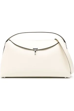 Totême T-Lock leather shoulder bag