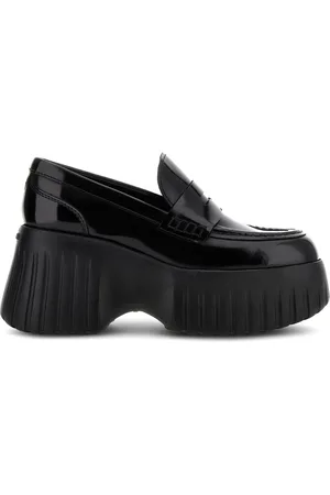 Hogan H-Stripes platform loafers