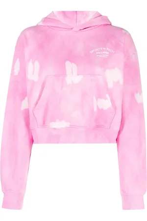 Sporty & Rich Wellness tie-dye cotton hoodie