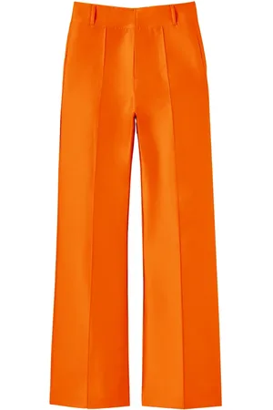 Destree Yoshi pressed-crease trousers