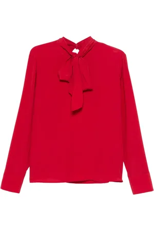 Twin-Set Scarf-detailing blouse