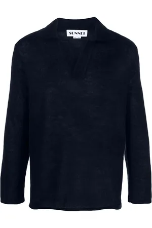 SUNNEI Textured mohair-blend polo short
