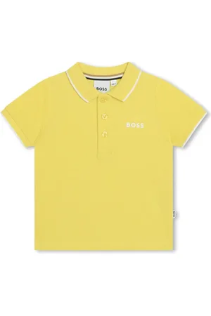 HUGO BOSS Logo-print cotton polo shirt