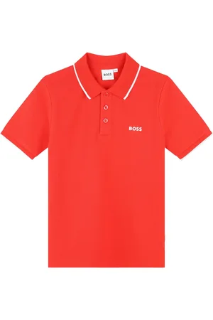 HUGO BOSS Logo-print polo shirt