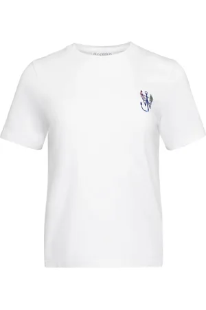 J.W.Anderson Anchor-embroidery printed T-shirt