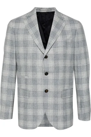 ELEVENTY Checkered blazer
