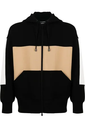 CROQUIS X Neil Barrett colour-block zip-up hoodie