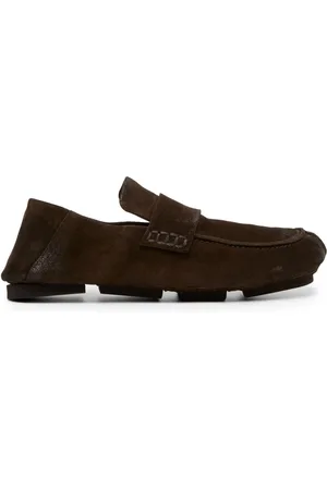 MARSÈLL Round-toe suede loafers