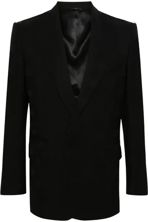 Dolce & Gabbana Monogram-jacquard wool blazer