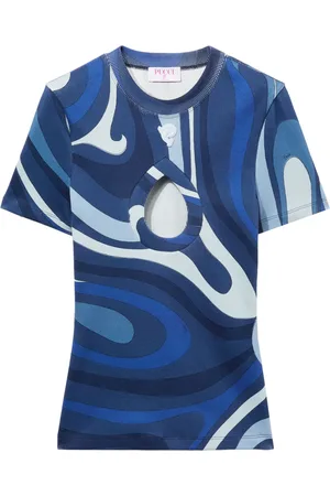 Puccini Marmo-print T-shirt