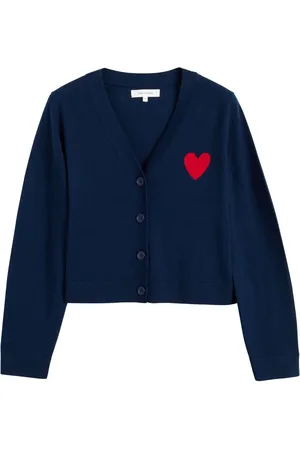 Chinti & Parker Heart-motif cardigan
