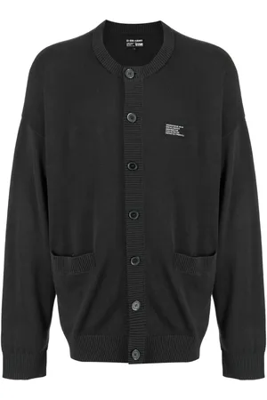 Izzue Logo-appliqu?? cotton cardigan