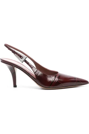 PARIS TEXAS Leather slingback pumps