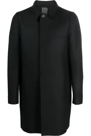 SAPIO Single-breasted cotton-wool coat