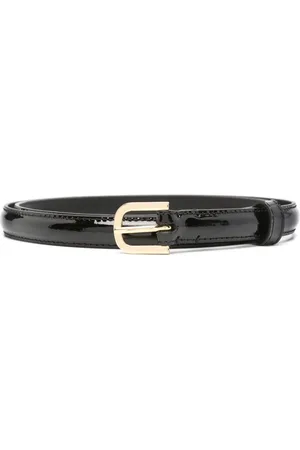 Totême Thin patent-leather belt