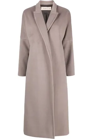 BLANCA Calomeria felted maxi coat