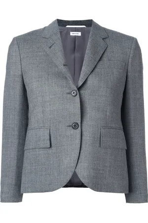 Thom Browne Classic Single Breasted Sport Coat In Medium 2-Ply Wool Fresco