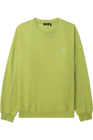 FIVE CM Logo-embroidered crew-neck sweatshirt