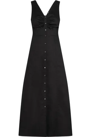 Karl Lagerfeld Button-down cotton maxi dress