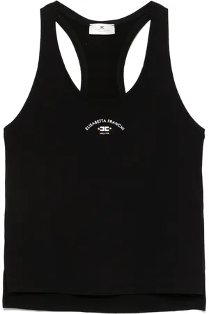 Elisabetta Franchi Logo-print tank top