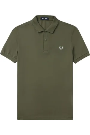 Fred Perry Logo-embroidered cotton polo shirt