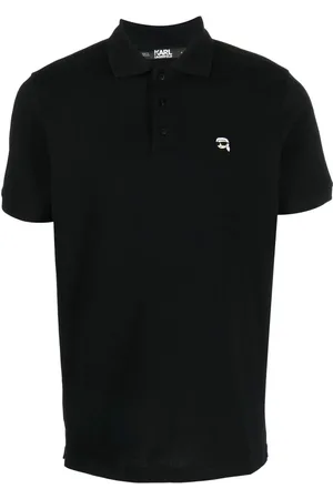 Karl Lagerfeld Ikon organic-cotton polo shirt