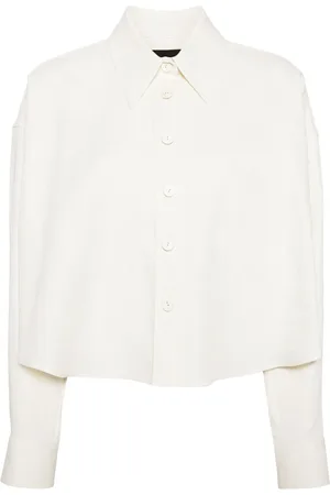 Fabiana Filippi Buttoned linen blend shirt