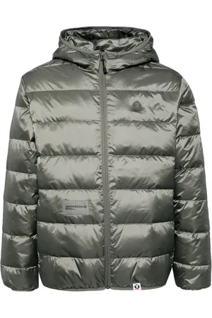 A Bathing Ape Logo down jacket