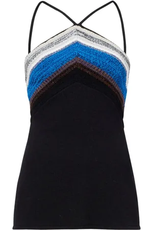 Proenza Schouler Bella crochet-detail tank top