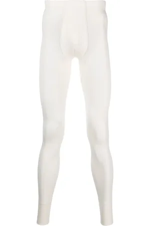 Hanro Mid-rise wool-blend leggings