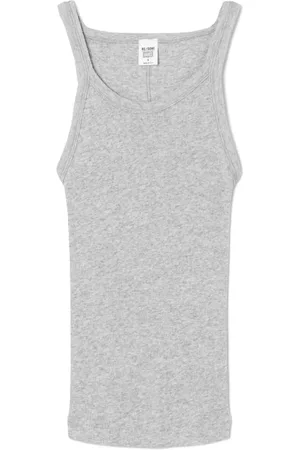 RE/DONE Ribbed knit tank top