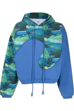 ERL Abstract-print long-sleeved hoodie