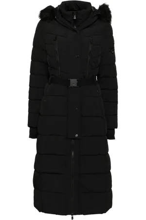 Michael Kors Belted maxi Scuba coat