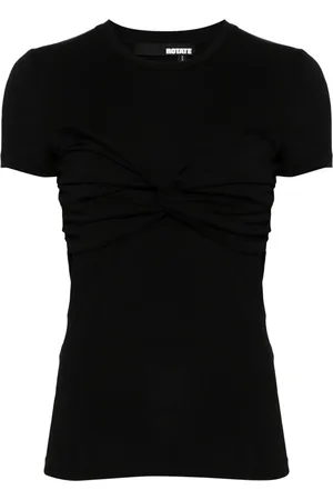 ROTATE Knot-detailed T-shirt