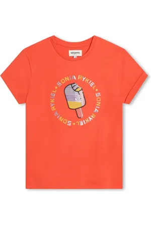 Sonia Rykiel Enfant Logo-embellished cotton T-shirt