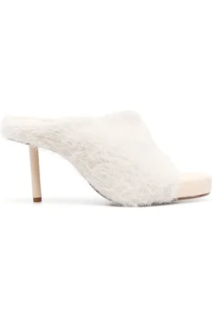 Jacquemus 100mm knitted sandals