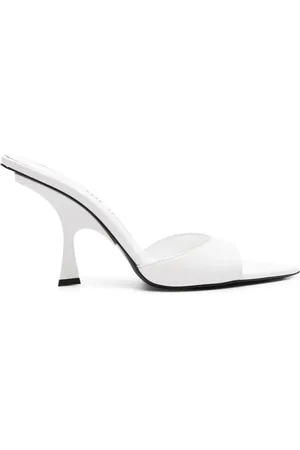 The Attico Ester 95mm holographic mules