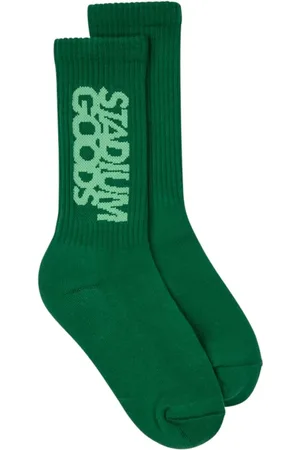 Stadium Goods Logo-print "Chlorophyll" crew socks