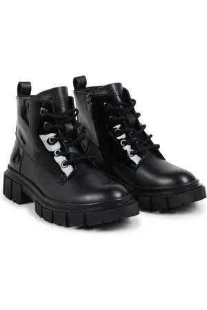 DKNY Panelled leather ankle boots