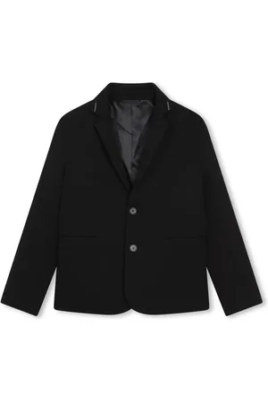 Givenchy Logo-trim single-breasted blazer
