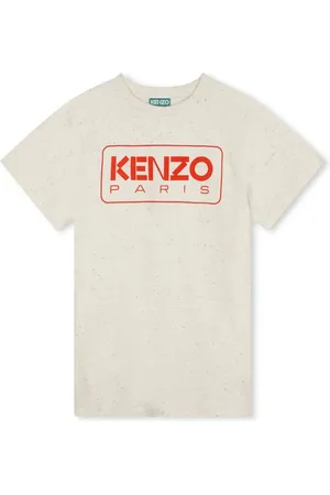 Kenzo Logo-print cotton-blend dress