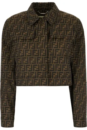 Fendi FF-motif cropped jacket