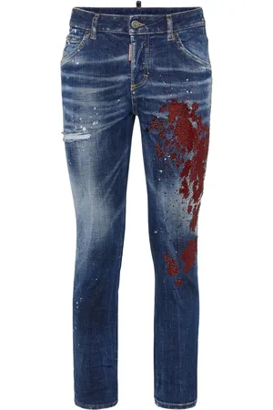 Dsquared2 Bleached-effect skinny jeans
