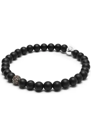 Nialaya Diamond onyx bracelet