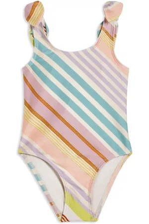 ZIMMERMANN Halliday Bow Shoulder swimsuit