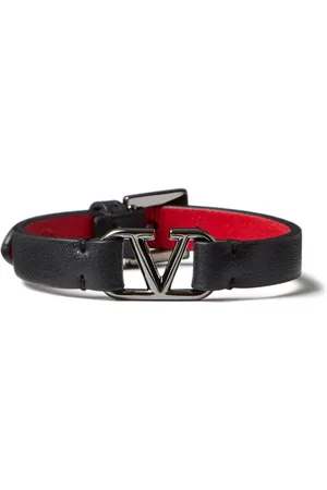 VALENTINO GARAVANI VLogo Signature leather bracelet